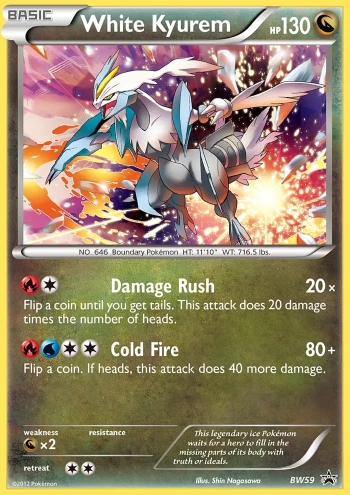 White Kyurem — BW Black Star Promos card #BW59