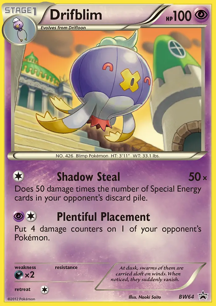 Drifblim — BW Black Star Promos card #BW64