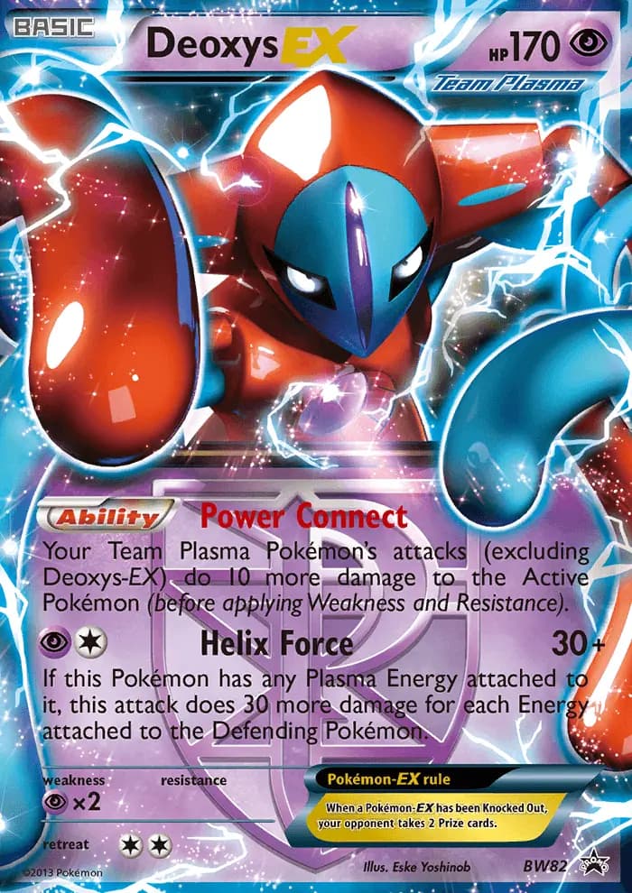 Deoxys-EX — BW Black Star Promos card #BW82