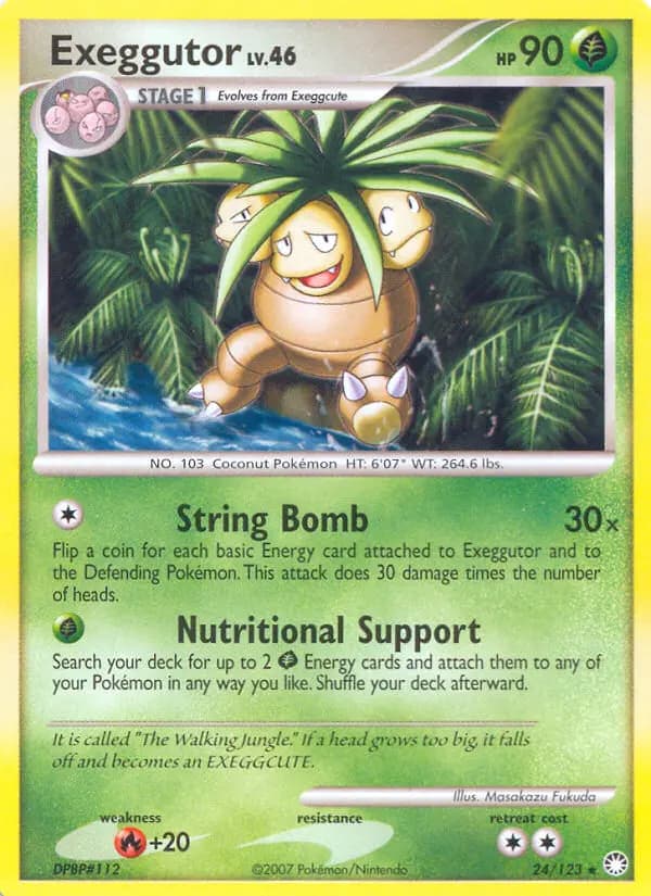 Exeggutor — Mysterious Treasures card #24