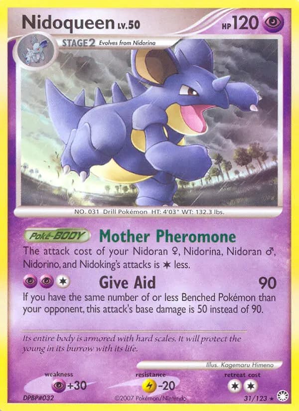 Nidoqueen — Mysterious Treasures card #31