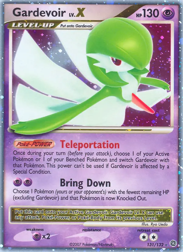 Gardevoir — Secret Wonders card #131