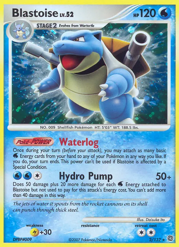 Blastoise — Secret Wonders card #2