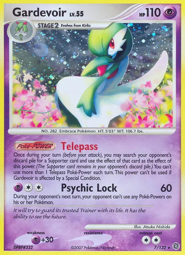 Gardevoir — Secret Wonders card #7