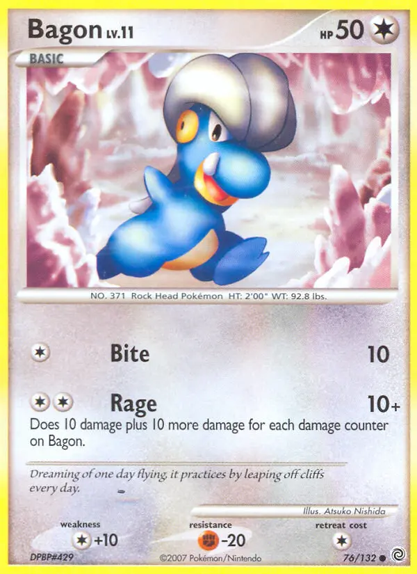 Bagon — Secret Wonders card #76