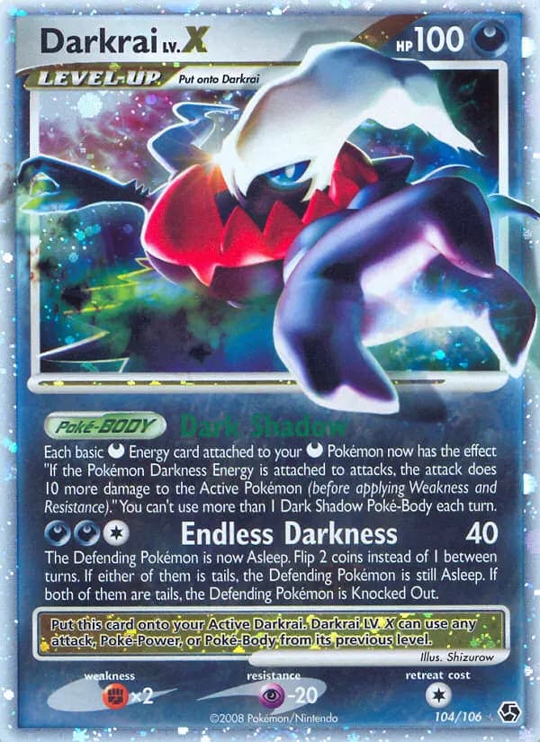 Darkrai — Great Encounters card #104