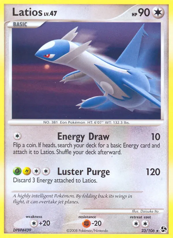 Latios — Great Encounters card #23