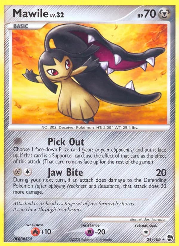 Mawile — Great Encounters card #24