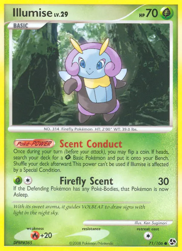 Illumise — Great Encounters card #71