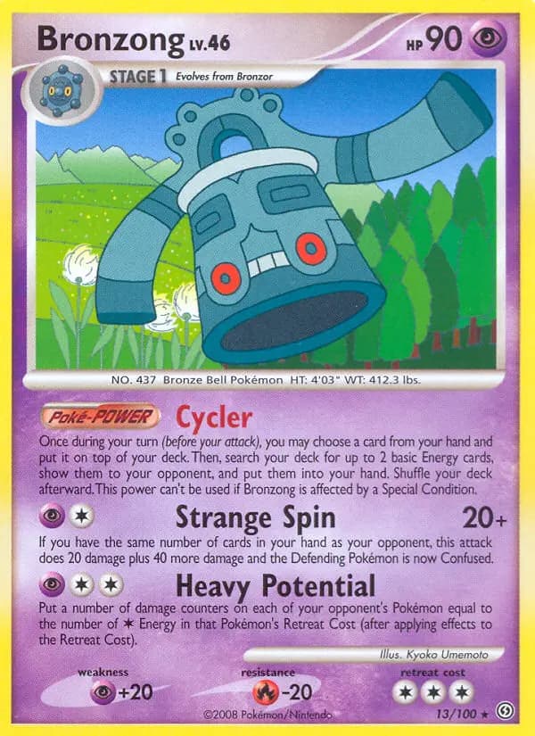 Bronzong — Stormfront card #13