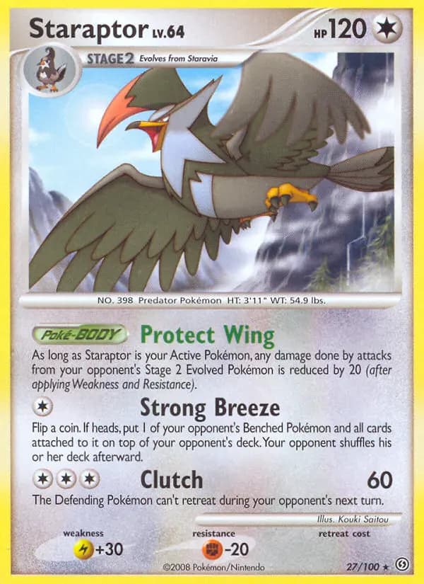 Staraptor — Stormfront card #27