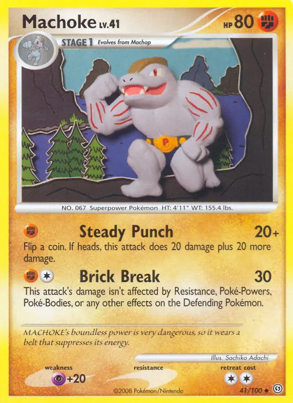 Machoke — Stormfront card #41