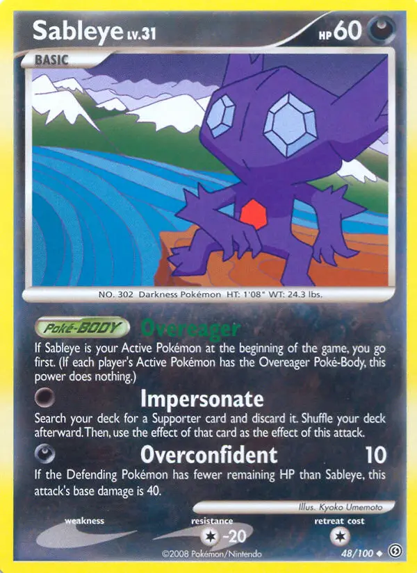 Sableye — Stormfront card #48