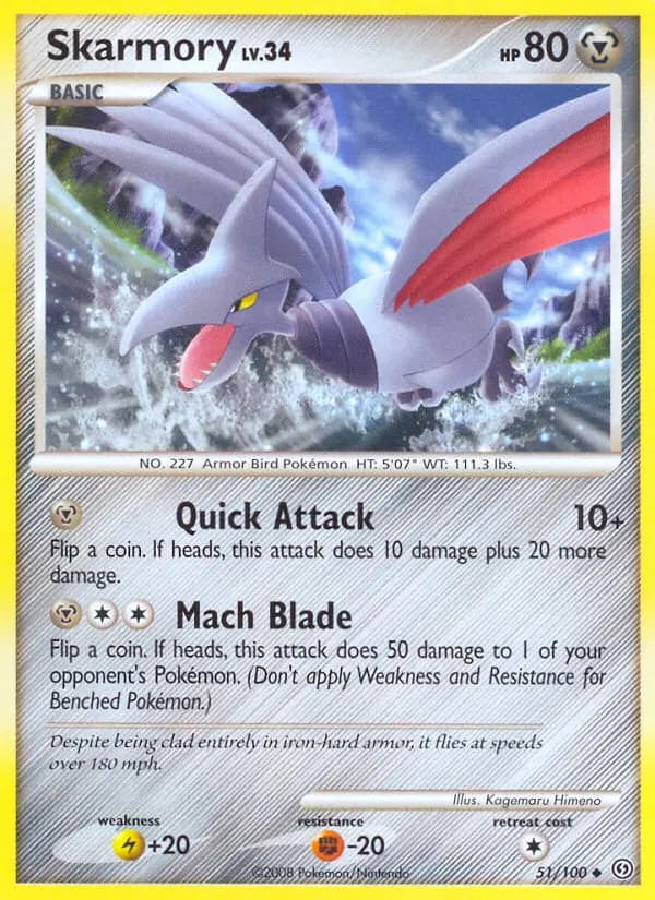 Skarmory — Stormfront card #51