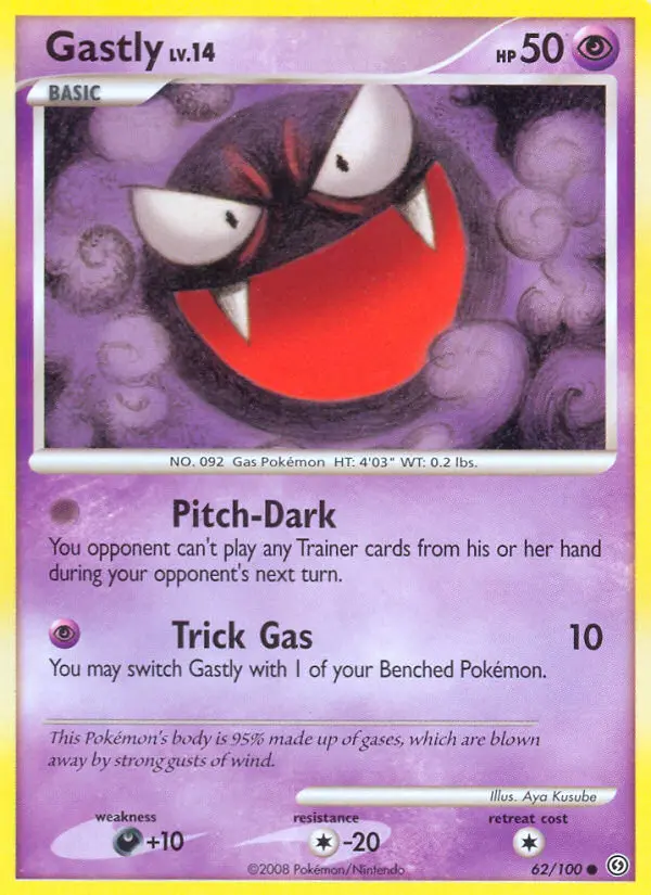 Gastly — Stormfront card #62