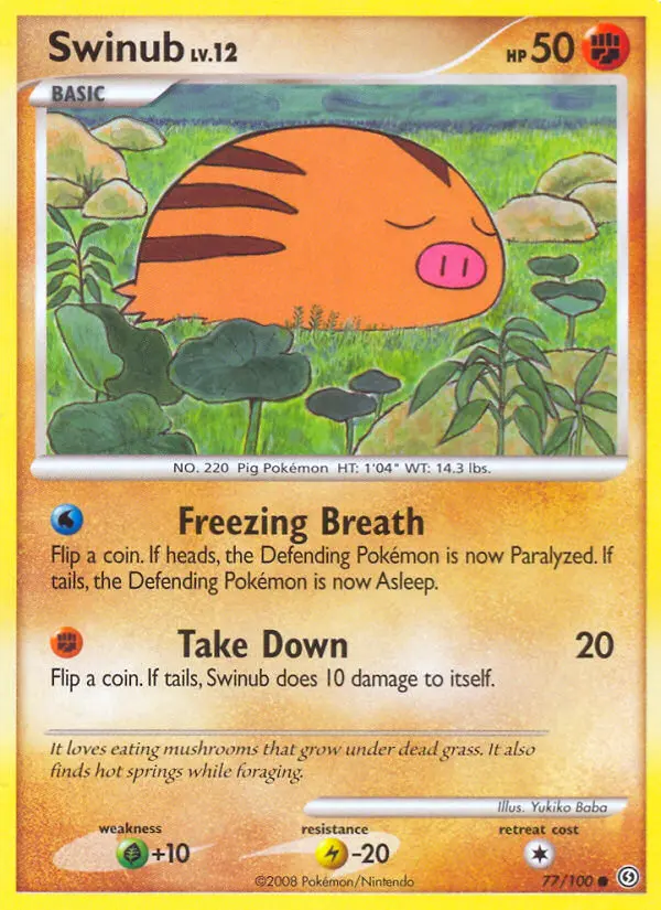 Swinub — Stormfront card #77