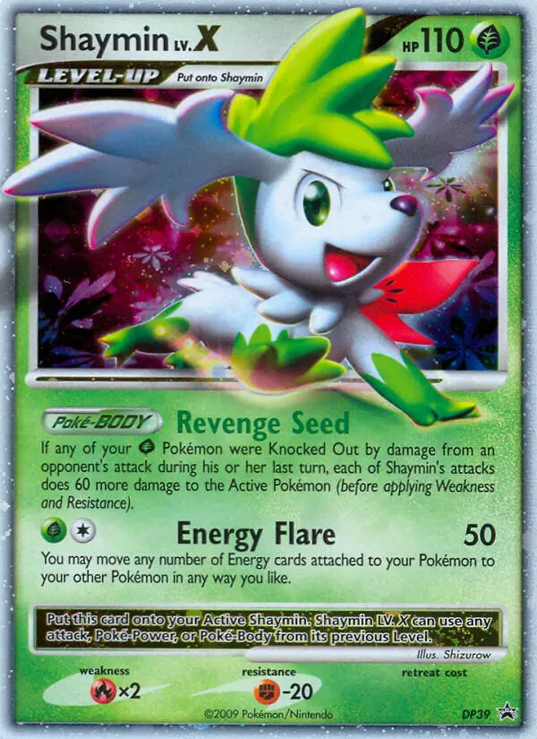 Shaymin — DP Black Star Promos card #DP39