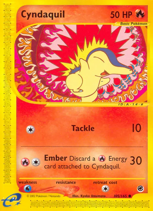 Cyndaquil — Expedition Base Set card #105