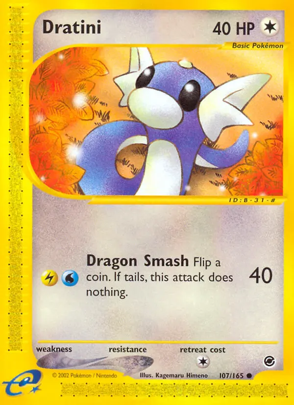 Dratini — Expedition Base Set card #107