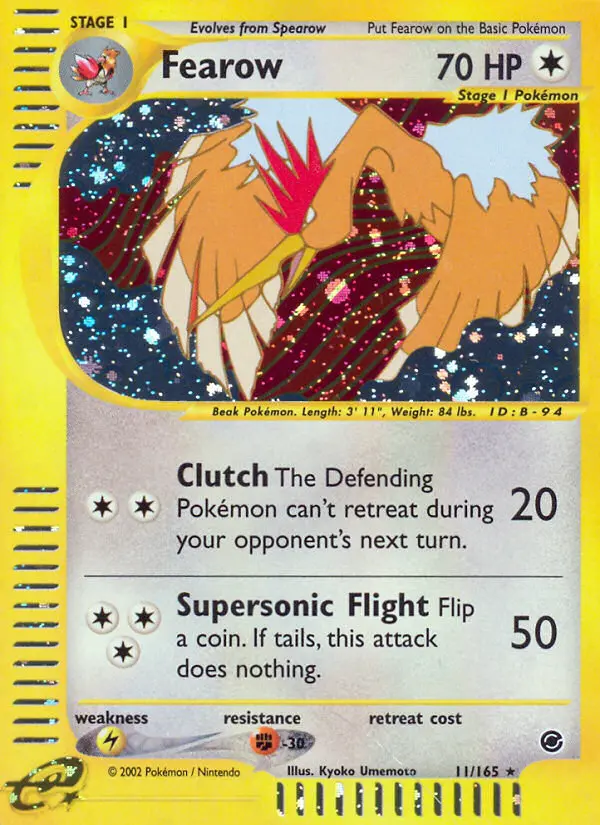 Fearow — Expedition Base Set card #11