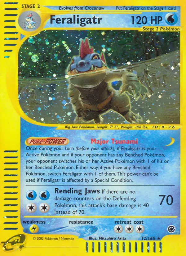Feraligatr — Expedition Base Set card #12