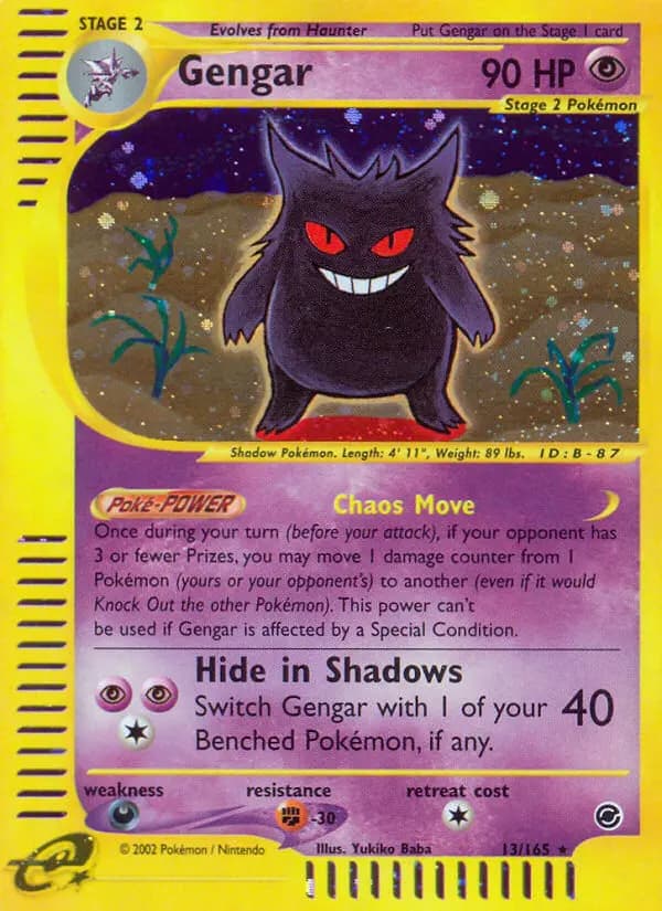 Gengar — Expedition Base Set card #13