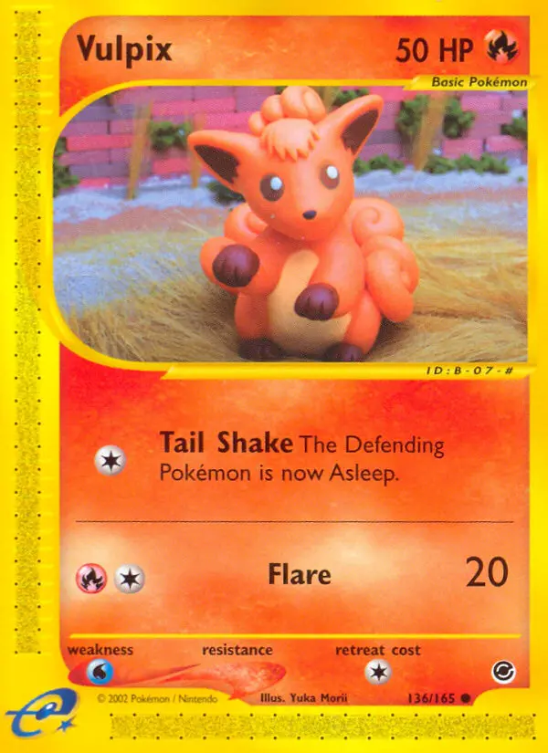 Vulpix — Expedition Base Set card #136
