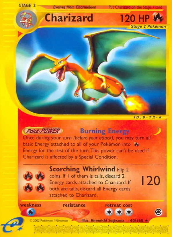 Charizard — Expedition Base Set card #40