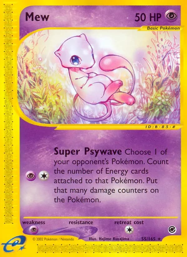 Mew — Expedition Base Set card #55