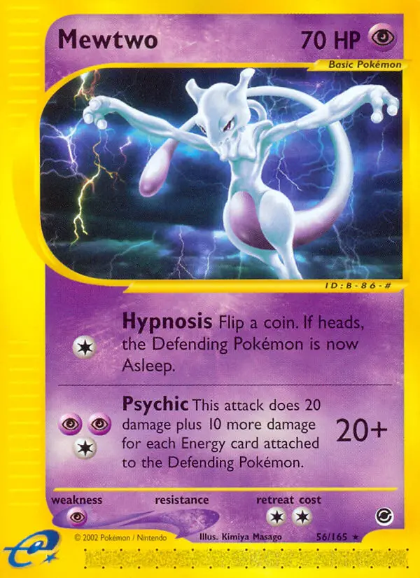 Mewtwo — Expedition Base Set card #56