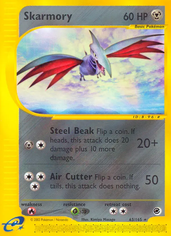 Skarmory — Expedition Base Set card #63