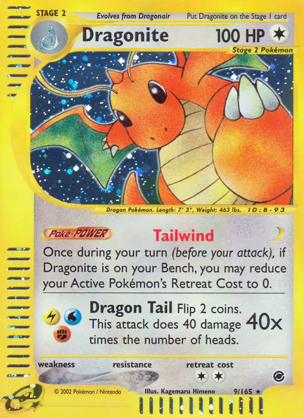 Dragonite — Expedition Base Set card #9