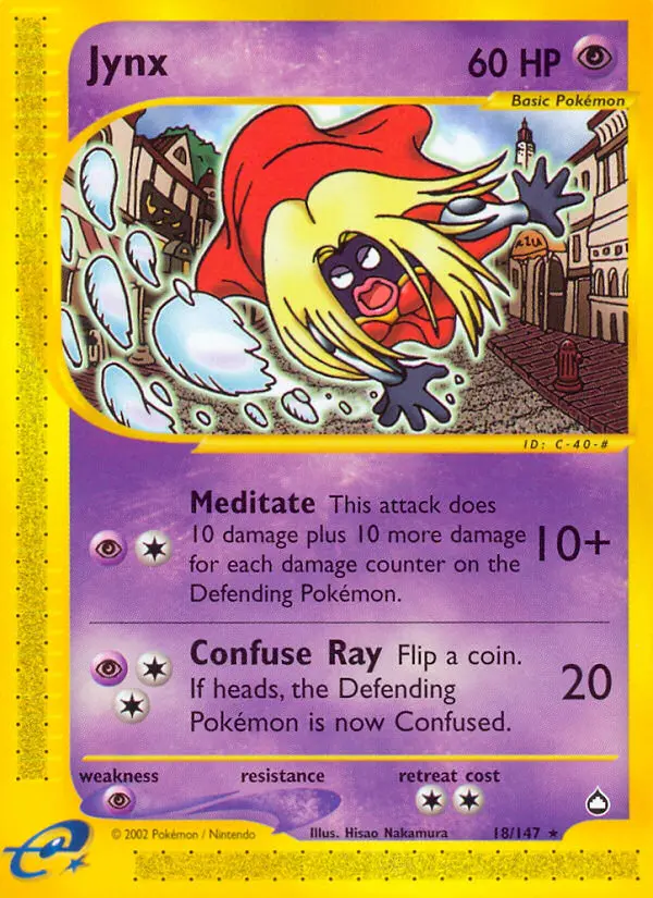 Jynx — Aquapolis card #18