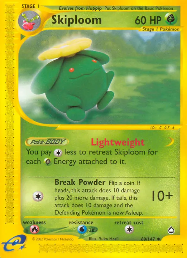 Skiploom — Aquapolis card #60
