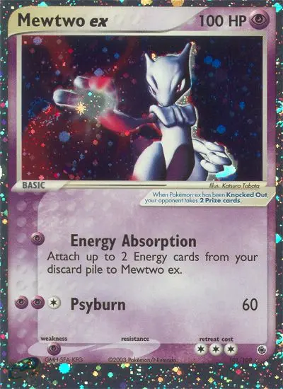 Mewtwo ex — Ruby & Sapphire card #101