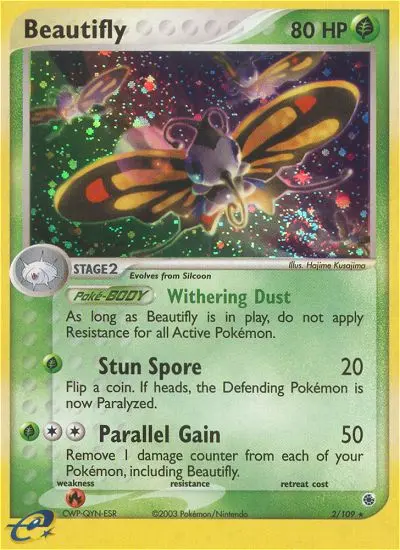 Beautifly — Ruby & Sapphire card #2