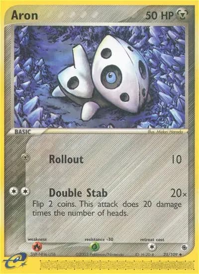 Aron — Ruby & Sapphire card #25