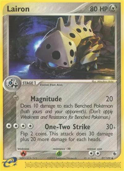 Lairon — Ruby & Sapphire card #37