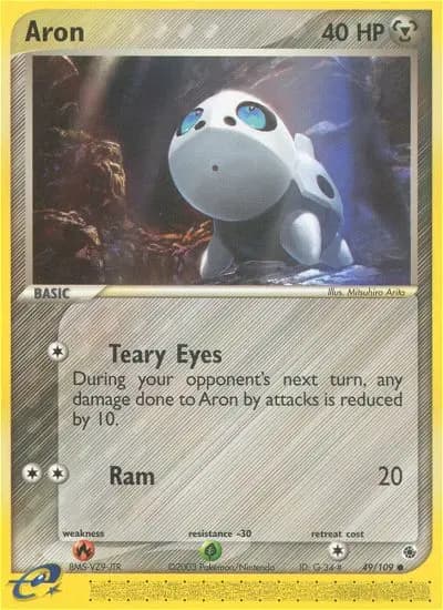 Aron — Ruby & Sapphire card #49