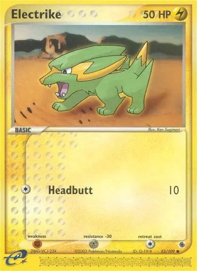 Electrike — Ruby & Sapphire card #52