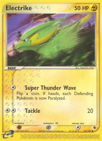 Electrike — Ruby & Sapphire card #53
