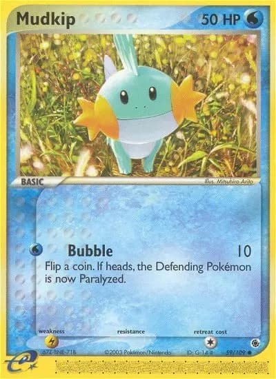 Mudkip — Ruby & Sapphire card #59
