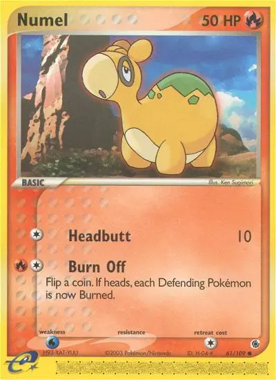 Numel — Ruby & Sapphire card #61