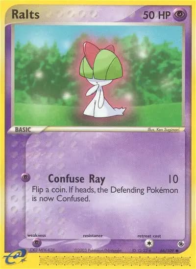 Ralts — Ruby & Sapphire card #66