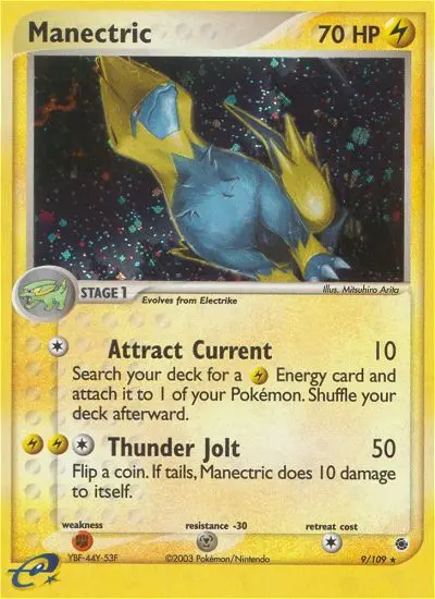 Manectric — Ruby & Sapphire card #9