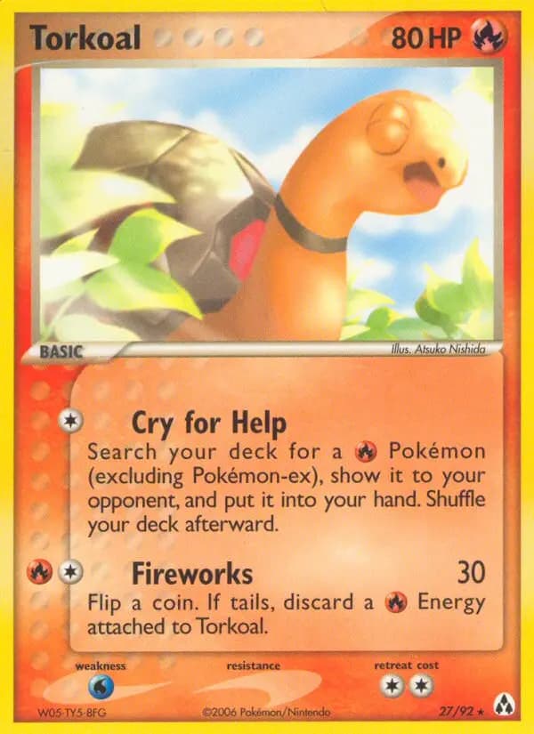 Torkoal — Legend Maker card #27