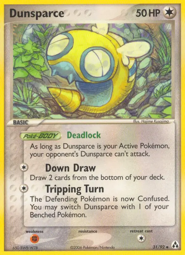 Dunsparce — Legend Maker card #31