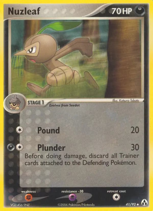 Nuzleaf — Legend Maker card #41