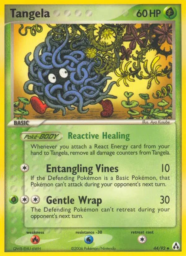 Tangela — Legend Maker card #44