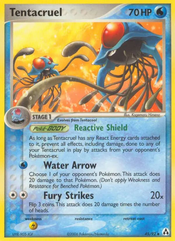 Tentacruel — Legend Maker card #45